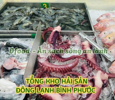 Chuyên sỉ & lẻ hải sản đông lạnh chất lượng tại Bình Phước