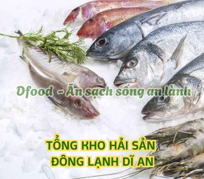 Chuyên sỉ & lẻ hải sản đông lạnh chất lượng tại Dĩ An