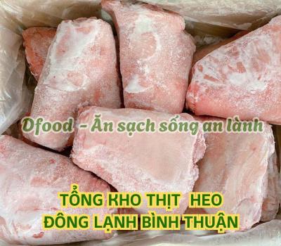 Cửa hàng chuyên bán thịt heo đông lạnh giá sỉ tại Bình Thuận