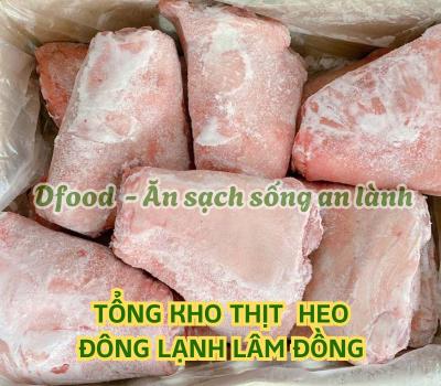 Cửa hàng chuyên bán thịt heo đông lạnh giá sỉ tại Lâm Đồng