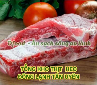 Cửa hàng chuyên bán thịt heo đông lạnh giá sỉ tại Tân Uyên