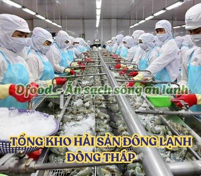 Cửa hàng hải sản đông lạnh giá sỉ tại Đồng Tháp