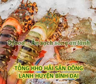 Cửa hàng hải sản đông lạnh giá sỉ tại Huyện Bình Đại