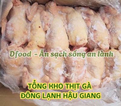 Cung cấp thịt gà đông lạnh cho bếp ăn công nghiệp tại Hậu Giang