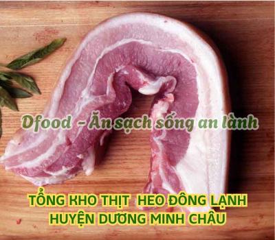 Địa chỉ cung cấp thịt heo đông lạnh giá tốt tại Huyện Dương Minh Châu
