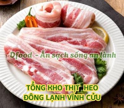 Địa chỉ cung cấp thịt heo đông lạnh giá tốt tại Vĩnh Cửu