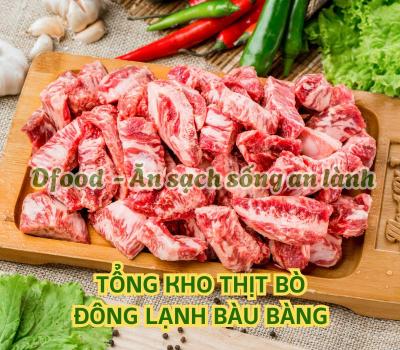 Nguồn cung cấp thịt bò nhập khẩu số lượng lớn tại Bàu Bàng