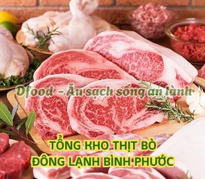 Nguồn cung cấp thịt bò nhập khẩu số lượng lớn tại Bình Phước