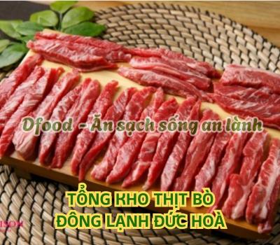 Nguồn cung cấp thịt bò nhập khẩu số lượng lớn tại Đức Hòa