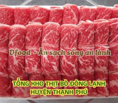 Nguồn cung cấp thịt bò nhập khẩu số lượng lớn tại Huyện Thạnh Phú