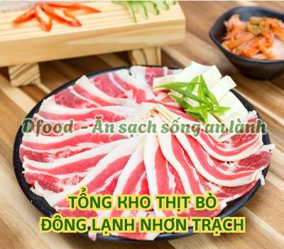 Nguồn cung cấp thịt bò nhập khẩu số lượng lớn tại Nhơn Trạch