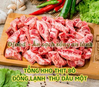 Nguồn cung cấp thịt bò nhập khẩu số lượng lớn tại Thủ Dầu Một