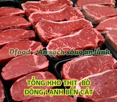 Nhà cung cấp thịt bò đông lạnh cho nhà hàng, quán ăn tại Bến Cát