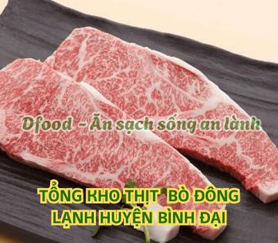Nhà cung cấp thịt bò đông lạnh cho nhà hàng, quán ăn tại Huyện Bình Đại
