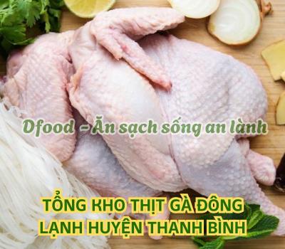 Thịt gà đông lạnh nhập khẩu giá sỉ tại Huyện Thanh Bình