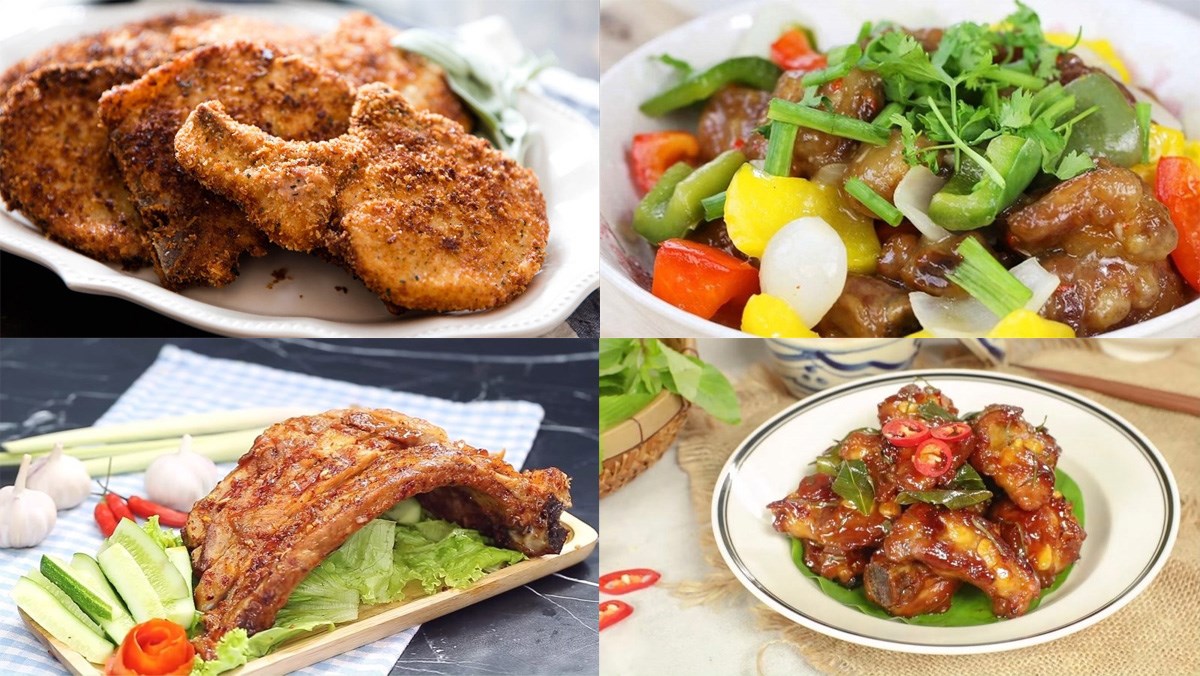 Sườn heo nấu gì ngon? Tổng hợp 34 món ngon từ sườn heo hấp dẫn thơm ngon