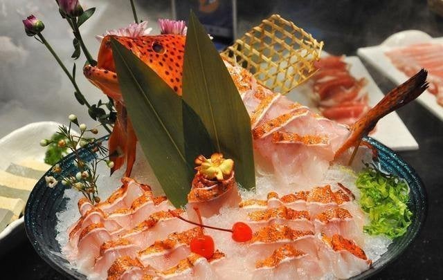 Cá Mú Đỏ Sashimi Cá Mú Đỏ Sashimi